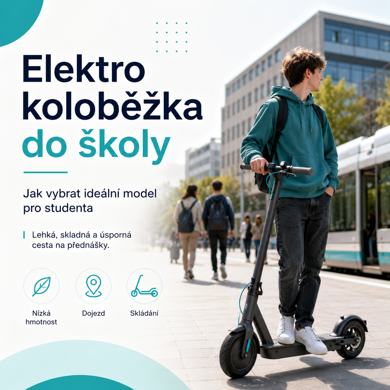 Zpět do školy: jak vybrat elektrokoloběžku pro studenty