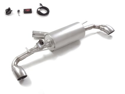 Ragazzon koncový díl výfuku s el. klapkou, koncovky 90mm Toyota GR Yaris Gen2