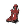 RECARO Podium CF karbonová sportovní sedačka (ABE / FIA) červená Alcantara / černá kůže