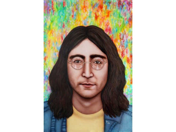 Lennon zvětšený pro tisk na plátno