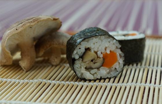 Shiitaké sushi