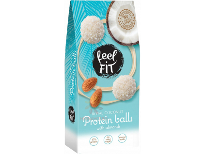 feelfit proteinove kokosove gulky so sladidlom 63g