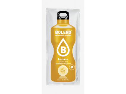 Bolero drink - limonáda bez cukru - banán 9g