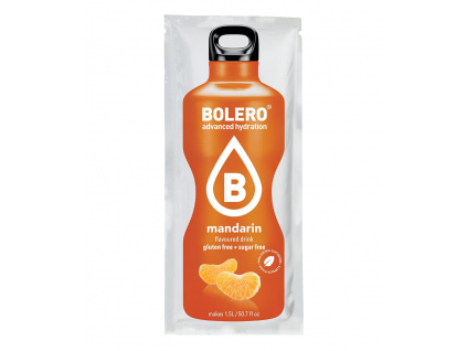 Bolero drink - limonáda bez cukru - mandarínka