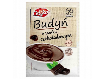 Čokoládový puding bez lepku a cukru