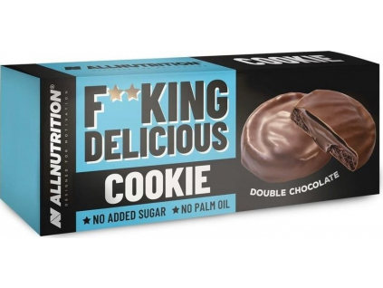 Fitking cookies s dvojitou čokoládovou náplňou