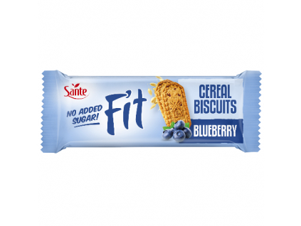 Fit Cereálne sušienky s čučoriedkami - 50g