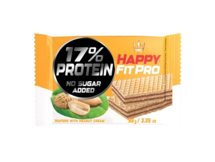 Happy Fit Pro Oplátky s arašidovým krémom 95g