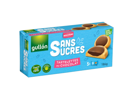 Gullón Sušienky pokryté horkou čokoládou - Ronditas- 186g (so sladidlom)  (ES)