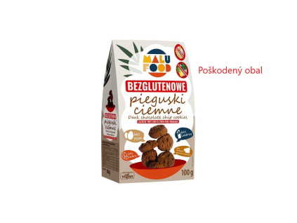 Tmavé sušienky s čokoládovými lupienkami 100g
