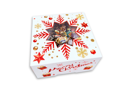 Vianočná krabička s hviezdou