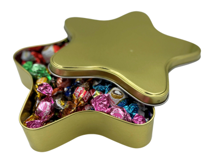 cokoladova hviezda bez cukru