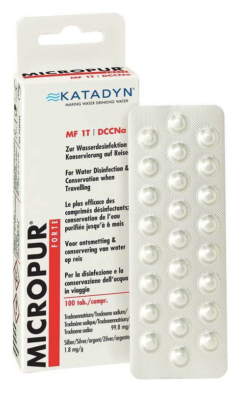 Katadyn Micropur Forte MF 1T Obsah balenia: 50 tabliet