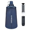 lifestraw squeeze bottle modrá