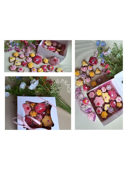 barevná koláž perníčků v barvě (1)