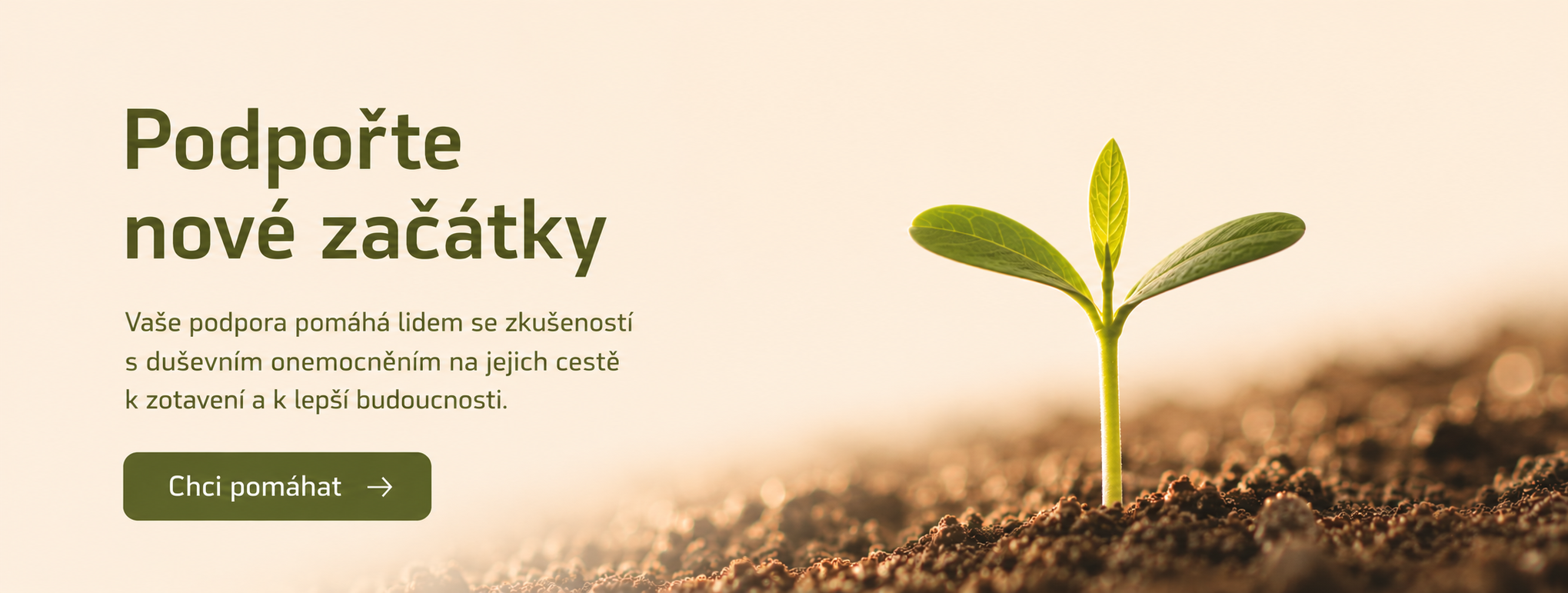 Podpořte nové začátky