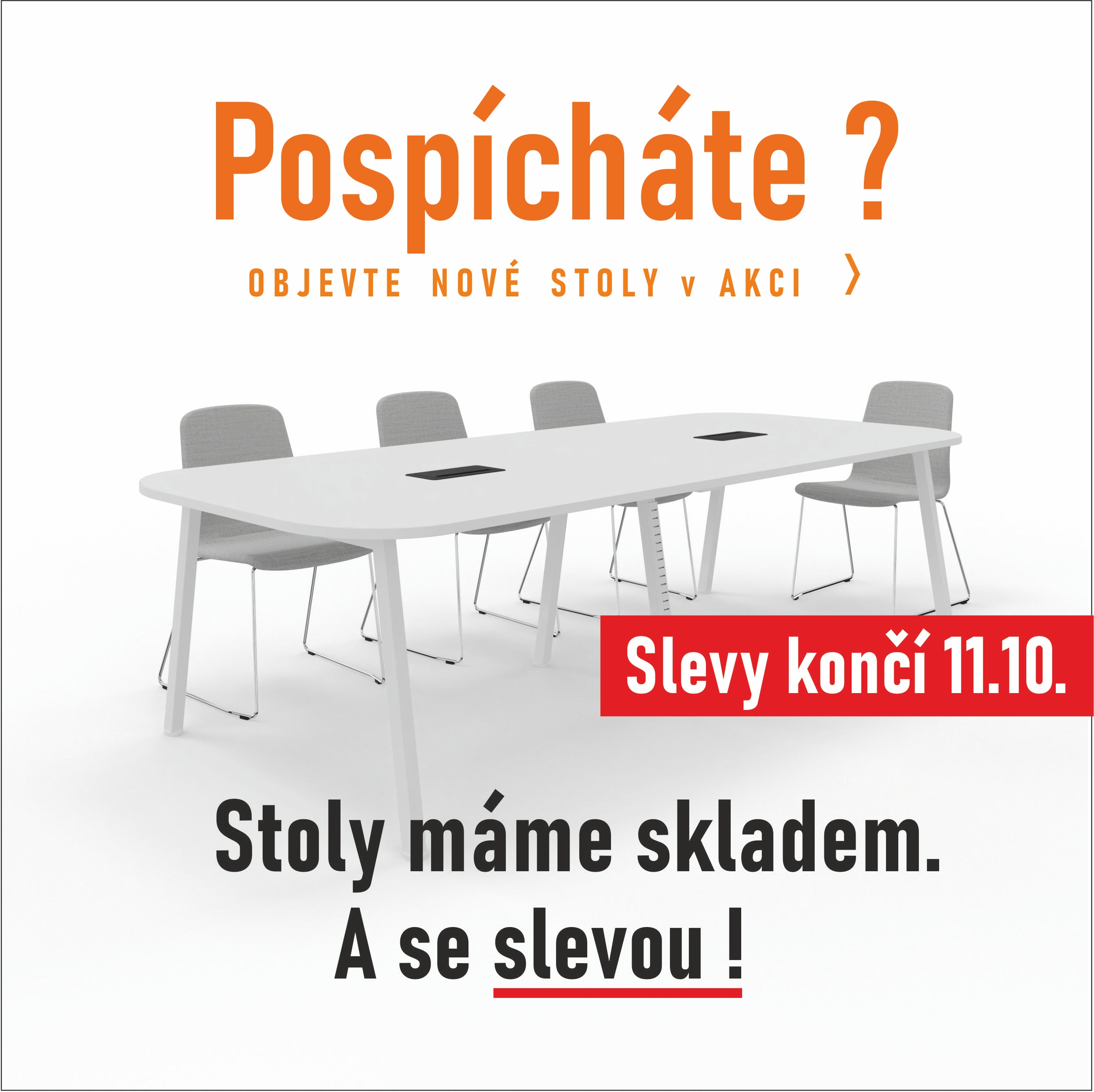 Stoly skladem jednací