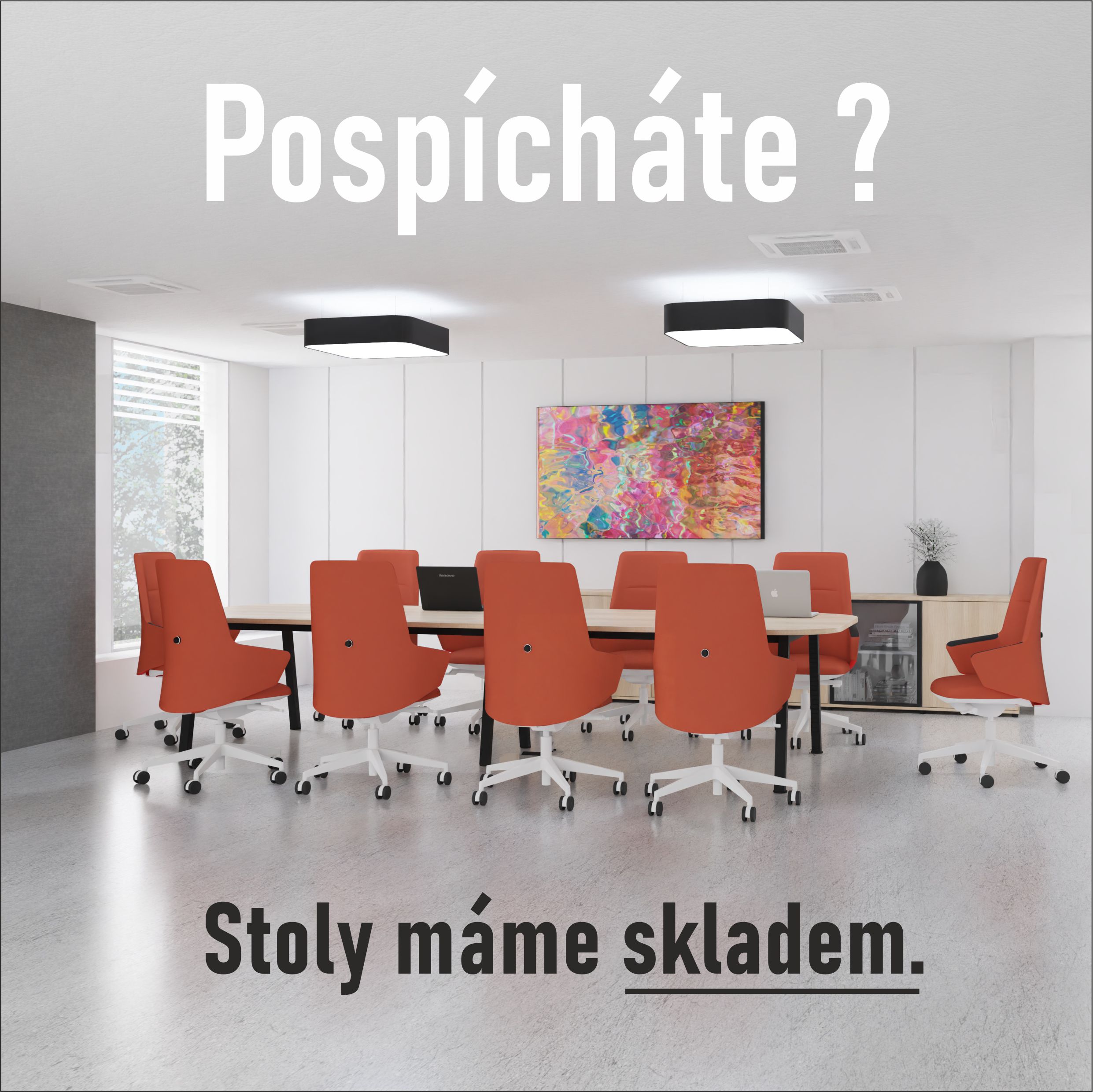 Stoly skladem