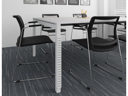 Jednací stůl GATE pro max. 6 osob Rovný 120x180_ jednacistoly.cz