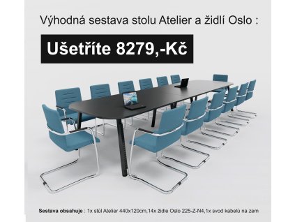 e shop reklama Výhodná sestava Atelier a Oslo