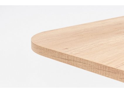 table plex mdd natural oak ral9010 12 1