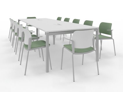 Přísedící židle DUO DU03 s područkami  LD Seating 1