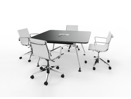 140x140 jednací stůl Spider 140 1 VÍC Z DÁLKY