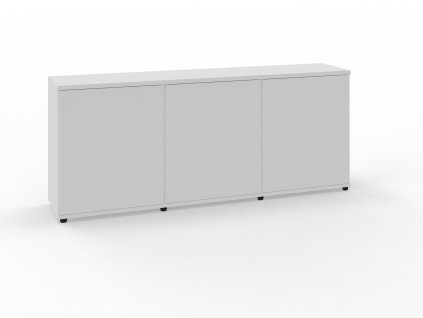 x 1 180 celobílá nožky skříńka