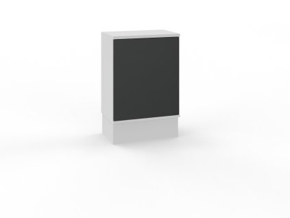 x 2 60 bílé boky dveře antracit korpus bílá