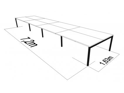 1630 X 7200 GATE Q BÍLÁ UNI