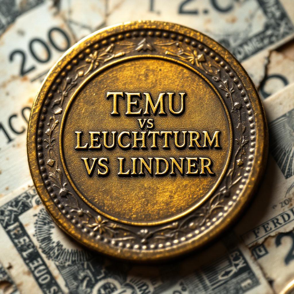 Temu vs Leuchtturm vs Lindner