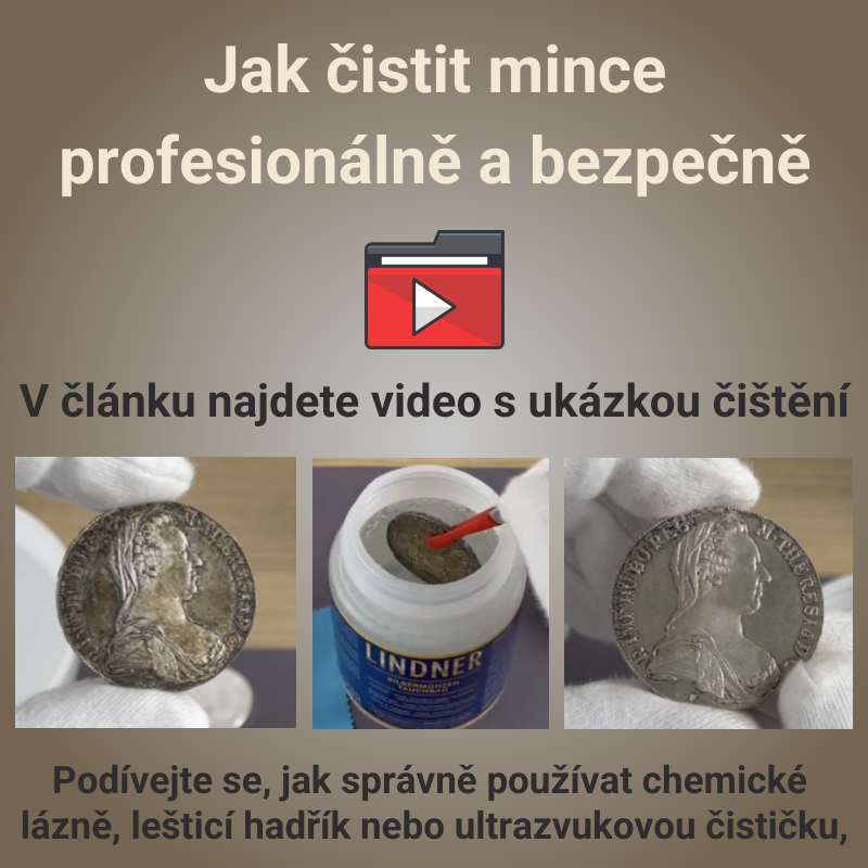 Jak čistit mince – profesionálně a bezpečně