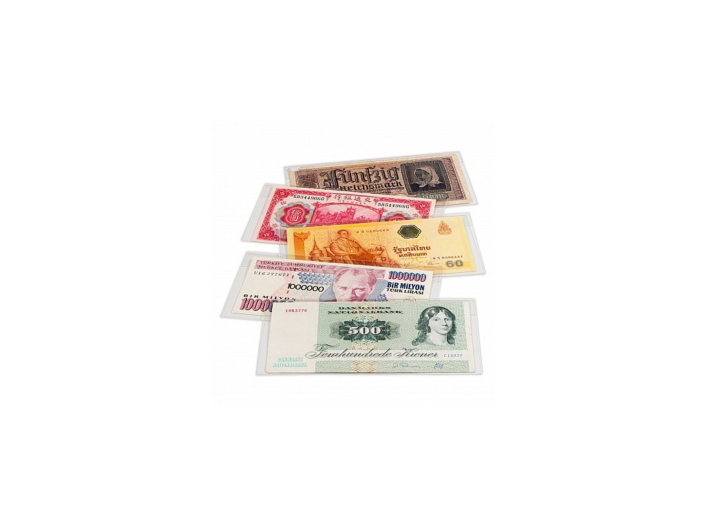 banknoten schutzhuellen basic 204 50er pack