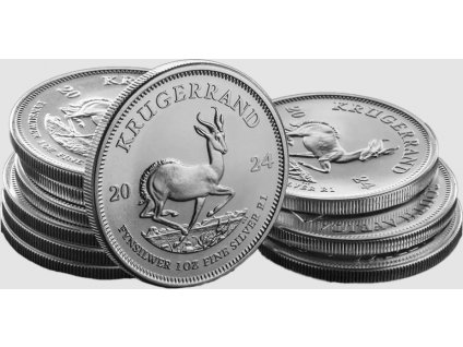 Stříbrná investiční mince 1 Oz - Krugerrand 2022