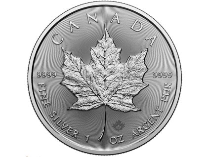 Stříbrná investiční mince 1 Oz - Maple Leaf 2023