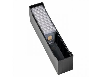 logik archive box for 40 gold bars in blister packaging or coincards upright format bla