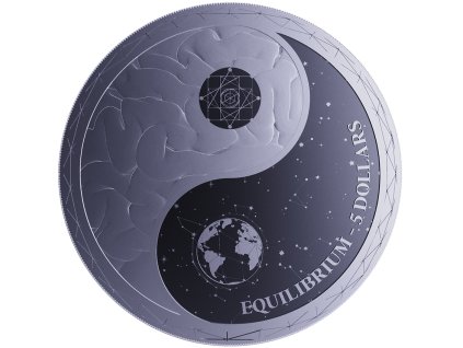 Stříbrná investiční mince 1 Oz - Equilibrium 2022