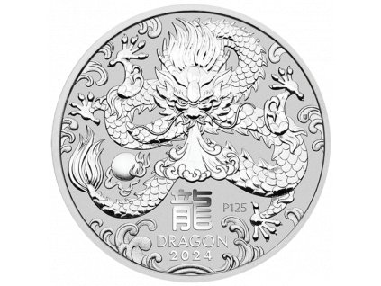 12 2024 YearoftheDragon Silver Bullion Coin StraightOn LowRes