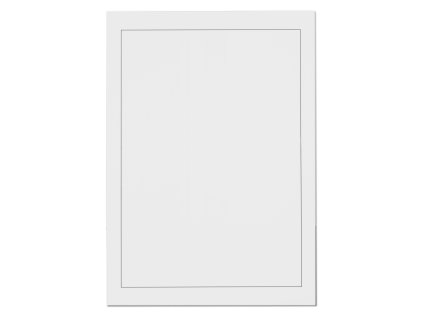 leuchtturm blankoblaetter mit schwarzer randlinie din a 4 40er pack