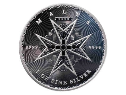 2023 1 oz silver maltese cross rev 1