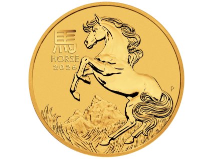 02 lunar series iii yot horse 2026 gold bullion coin straight on highres