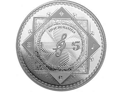 Stříbrná investiční mince 1 Oz - VIVAT HUMANITAS 2021