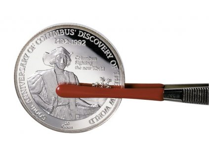 Pinzeta na mince s ochranným zakončením Lindner