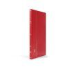 basic einsteckbuch din a4 16 schwarze seiten unwattierter einband rot