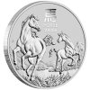 05 lunar series iii yot horse 2026 1oz silver bullion coin on edge highres