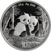 Stříbrná investiční mince 30 g – Panda 2026 | Krása harmonie a vzájemné opory