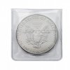 Kapsy pro mince z čiré PVC fólie Lindner - 100 ks