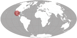 Mexiko na mape sveta