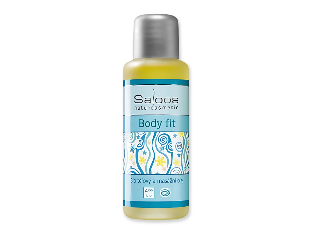Body Fit  telový a masážny olej Saloos 50 ml