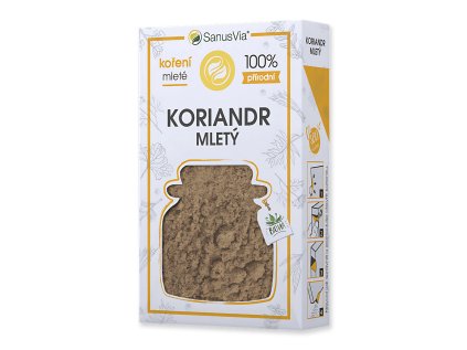 Koriander mletý  jednodruhové korenie BIO 31 g
